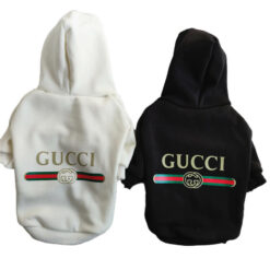 gucci inspired dog hoodies for small big dogs