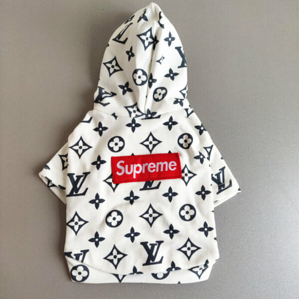 Supreme, Sweaters, New Supremelouis Vuitton Hoodie Size Large