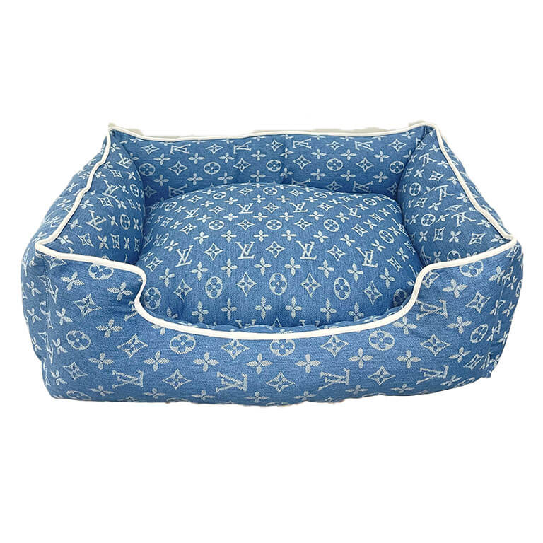 Designer dog beds, LV dog beds