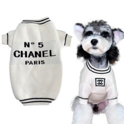 coco chanel dog sweater