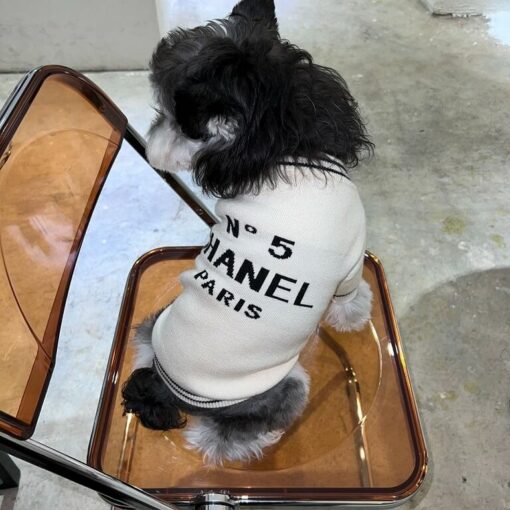coco chanel dog sweater