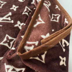 Brown Louis Vuitton Blanket
