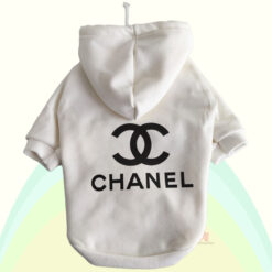 Chanel dog hoodies for large dogs