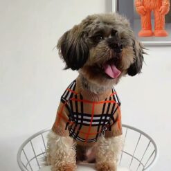 Luxury dog sweaters burberry