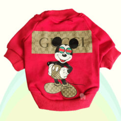 gucci mickey mouse dog sweatshirt